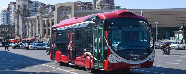 Автобус Bakubus, фото из архива Автобус Bakubus, фото из архива - Sputnik Азербайджан