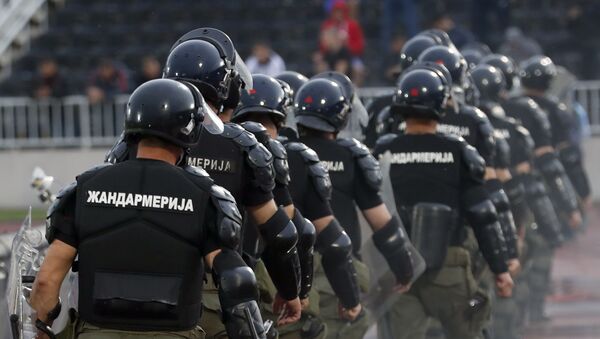 “Partizan” – “Srvena Zvezda” matçı - Sputnik Азербайджан