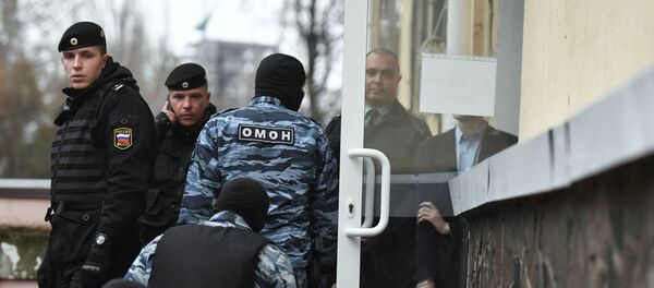 Сотрудники правоохранительных органов в России, фото из архива Сотрудники правоохранительных органов в России, фото из архива - Sputnik Азербайджан