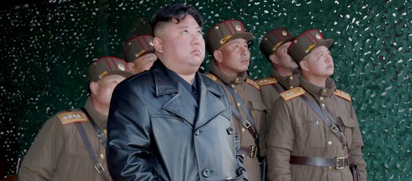 Лидер КНДР Ким Чен Ын, фото из архива - Sputnik Азербайджан
