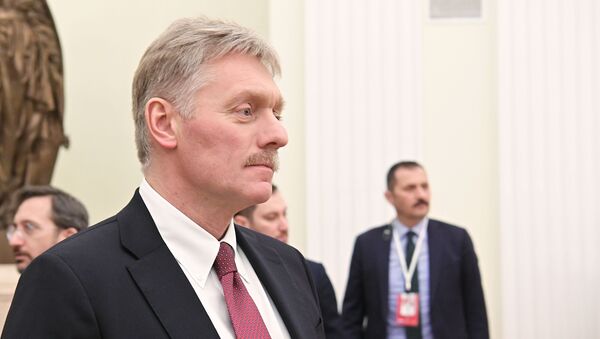 Пресс-секретарь президента РФ Дмитрий Песков - Sputnik Azərbaycan