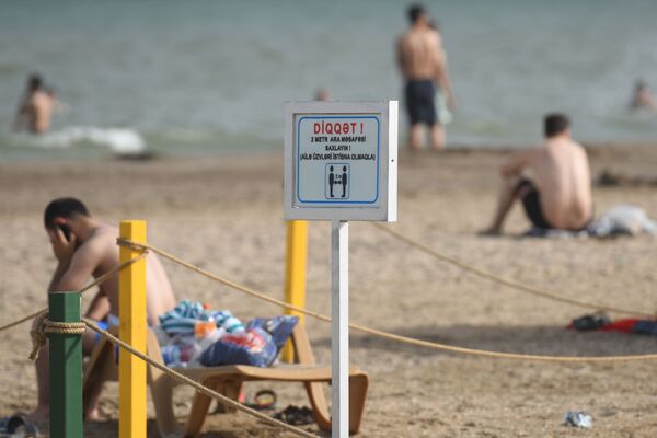 Открытие пляжного сезона в Баку, фото из архива  - Sputnik Азербайджан