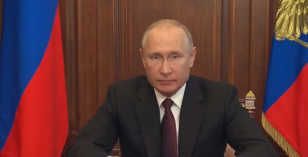LIVE: Обращение Владимира Путина - Sputnik Азербайджан