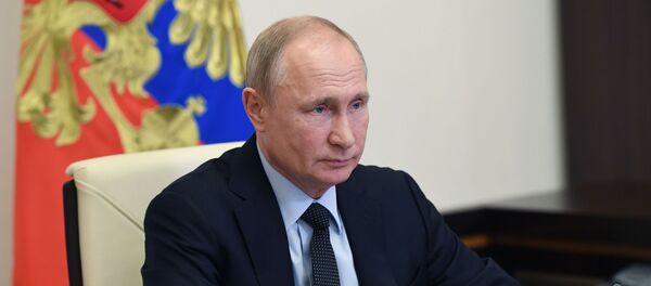 Президент РФ Владимир Путин  - Sputnik Азербайджан