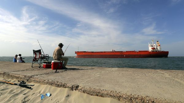 Нефтяной танкер в США, фото из архива - Sputnik Азербайджан
