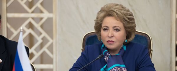 Председатель Совета Федерации РФ Валентина Матвиенко - Sputnik Азербайджан