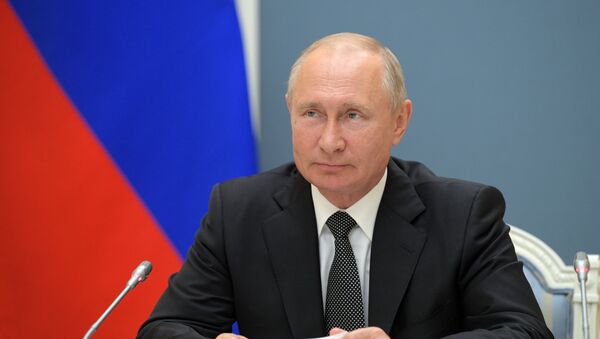 Президент России Владимир Путин - Sputnik Azərbaycan