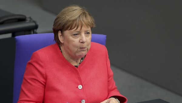 Almaniya Kansleri Angela Merkel - Sputnik Azərbaycan