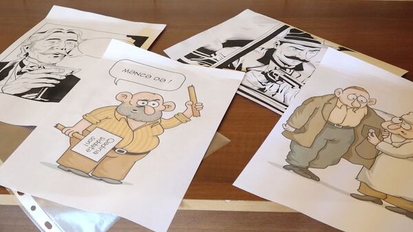 Достучаться до людей: новое поколение карикатуристов Азербайджана  - Sputnik Азербайджан