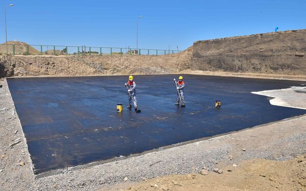 Реконструкция  систем водоснабжения и канализации в Нефтчале - Sputnik Азербайджан