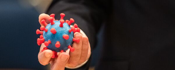 Модель SARS-CoV-2, известная как новый коронавирус  - Sputnik Азербайджан