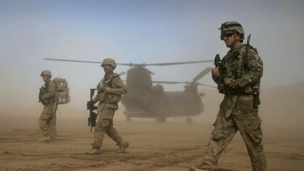 Военнослужащие США в Афганистане, архивное фото - Sputnik Azərbaycan