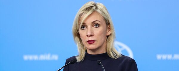 Официальный представитель Министерства иностранных дел России Мария Захарова - Sputnik Азербайджан
