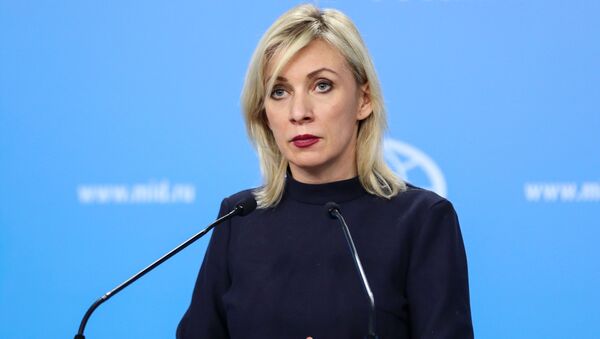 Официальный представитель Министерства иностранных дел России Мария Захарова - Sputnik Азербайджан