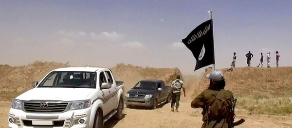 Islamic State militants Islamic State militants - Sputnik Азербайджан